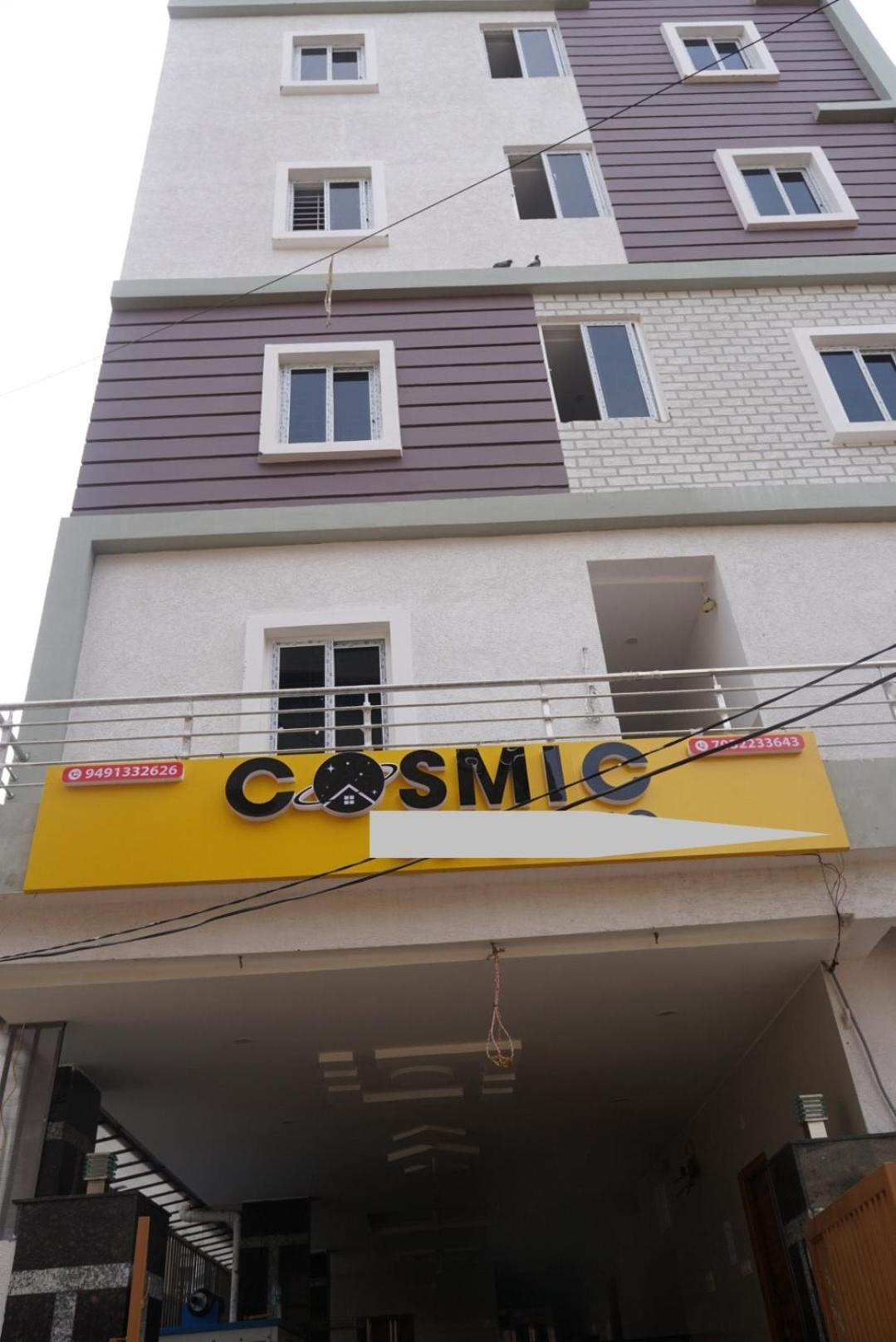 Cosmic Hotel & Guest House Gachibowli Raidurg Hyderabad Ngoại thất bức ảnh